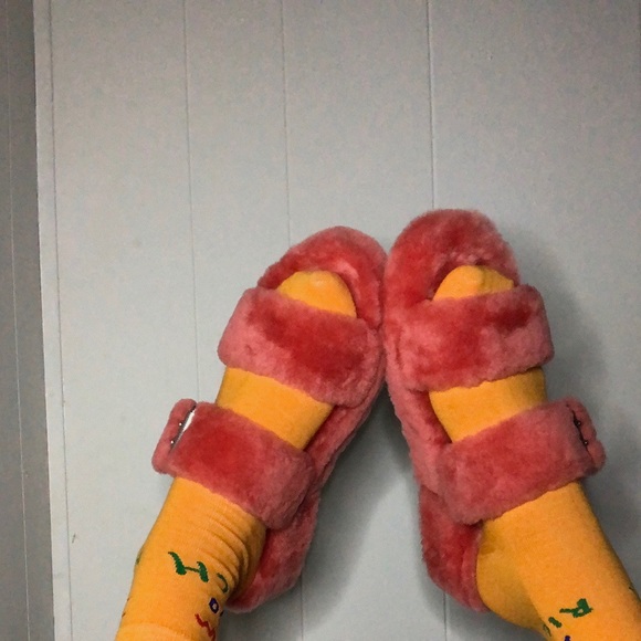 Red Ugg Slippers - Picture 1 of 3